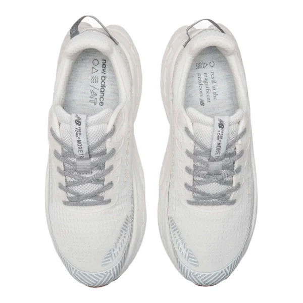 New Balance Running Shoe – Fresh Foam – Mens Wide White - Image 4