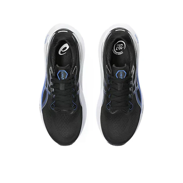 Asics Gel-Kayano 30 Black & Illusion Blue - Image 2