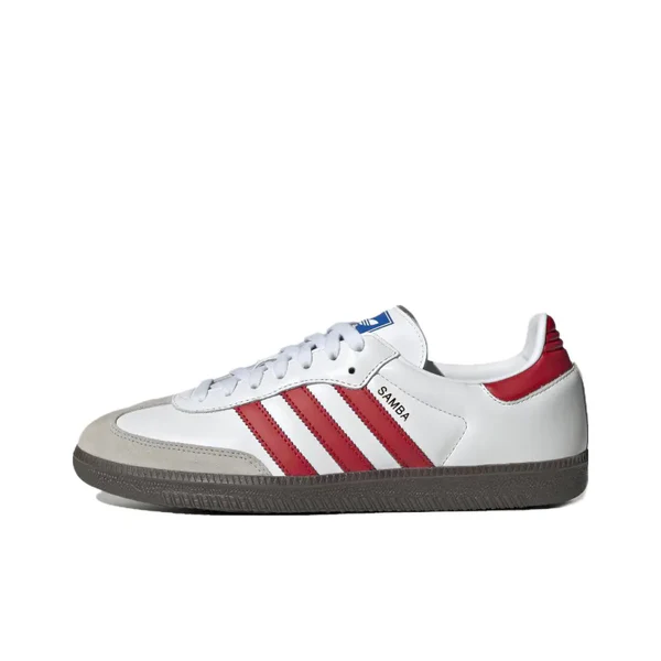 Adidas Samba OG White Better Scarlet - Image 2