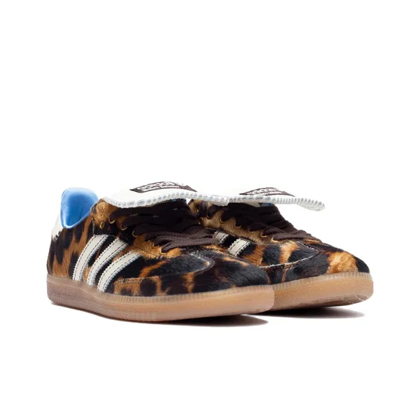 Adidas Samba x Wales Bonner Nylon Dark Brown - Image 2