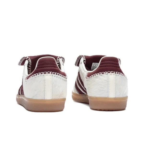 Adidas Samba x Wales Bonner Nylon Tonal Cream White - Image 3
