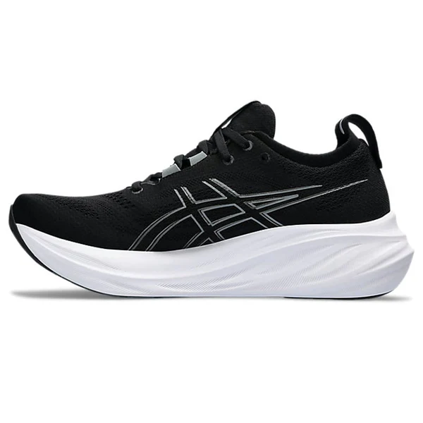 Asics Gel-Nimbus 26 Black & Graphite Grey - Image 2