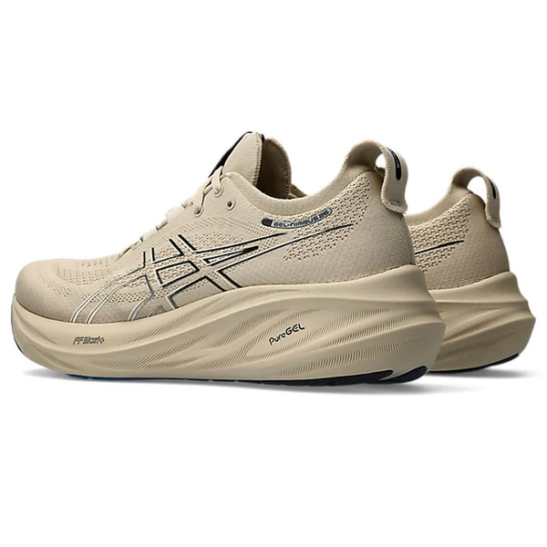 Asics Gel-Nimbus 26 Feather Grey & Black - Image 5