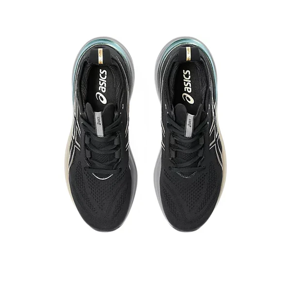Asics Gel-Nimbus 26 Platinum Black & Champagne - Image 3
