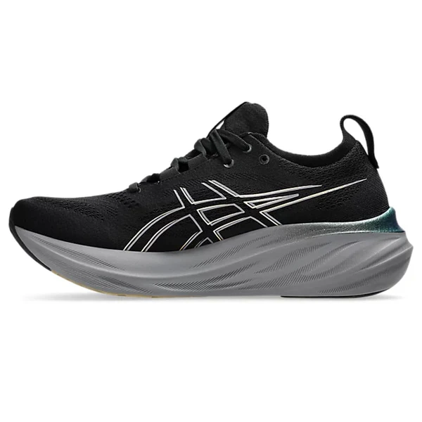 Asics Gel-Nimbus 26 Platinum Black & Champagne - Image 5