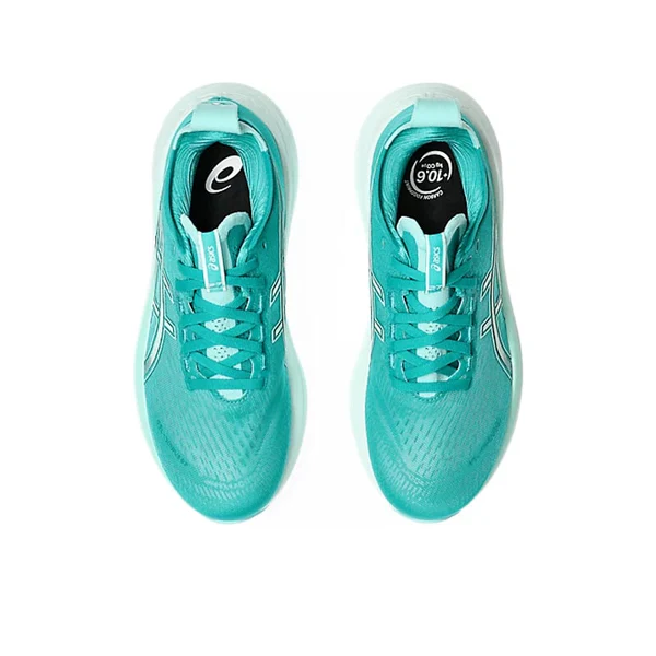 Asics Gel-Nimbus 27 Wave Teal & Illuminate Mint - Image 2