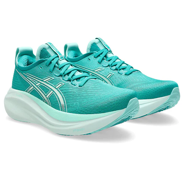 Asics Gel-Nimbus 27 Wave Teal & Illuminate Mint - Image 6