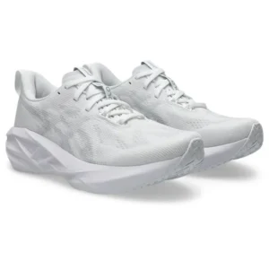 Asics Novablast 5 White & Piedmont Grey