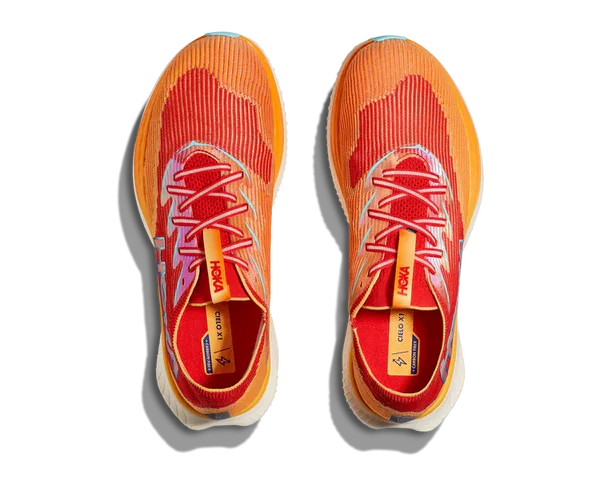 Hoka Cielo X1 Cerise Solar Flare - Image 3