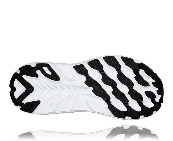 Hoka One Clifton 8 Black White - Image 2