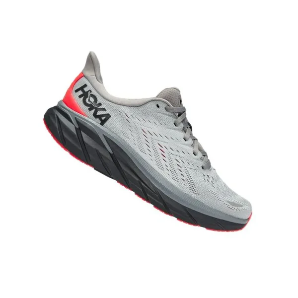 Hoka One Clifton 8 Sharkskin Diva Pink - Image 3