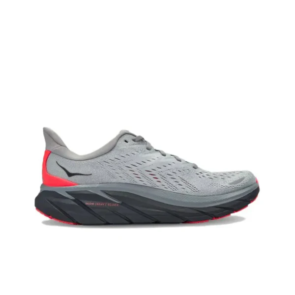 Hoka One Clifton 8 Sharkskin Diva Pink - Image 2