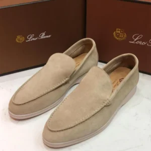 Loro Piana Sand Mens Loafers
