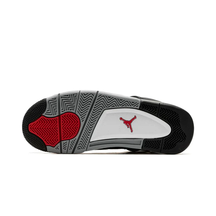 Air Jordan 4 Retro Black Canvas - Image 5