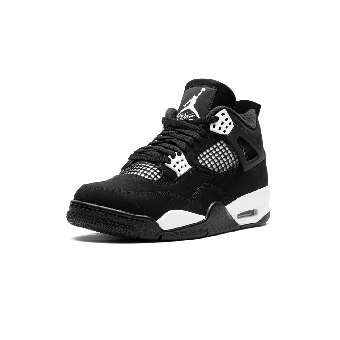 Air Jordan 4 Retro White & Black Thunder - Image 4