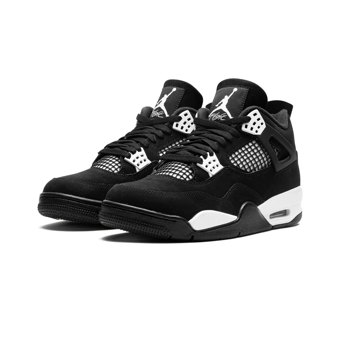 Air Jordan 4 Retro White & Black Thunder - Image 2