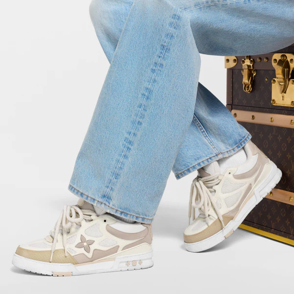 Louis Vuitton Skate Beige Sneaker - Image 7