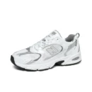 New Balance 530 White Silver Metallic