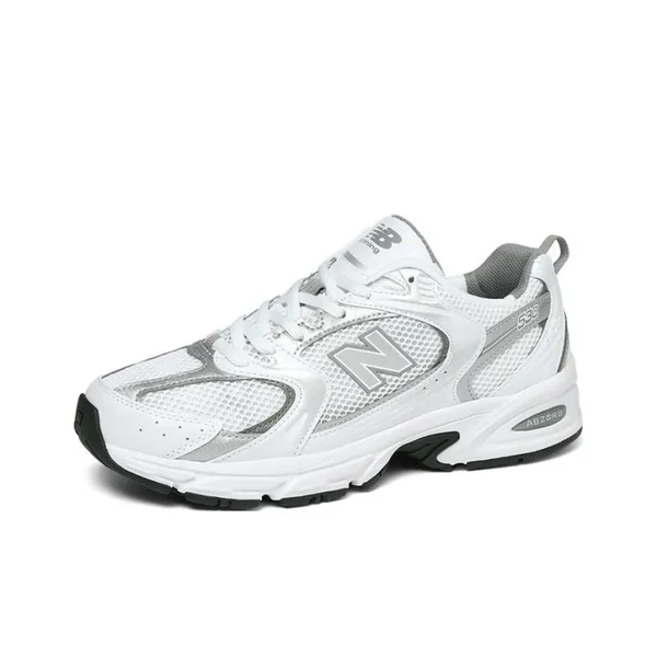 New Balance 530 White Silver Metallic - Image 3