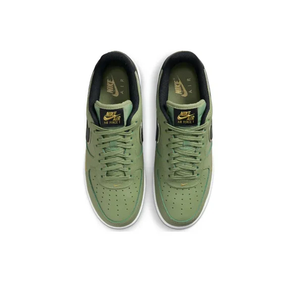 Nike Air Force 1 Olive Green Gold - Image 2