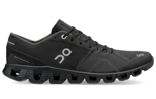 On Running Cloud X Black Asphalt Grey - Image 3