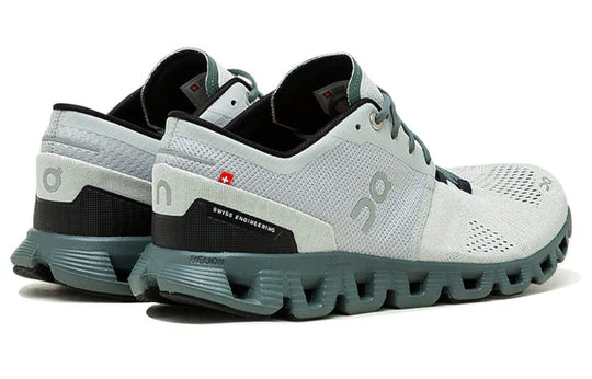 On Running Cloud X Gray Green - Image 3