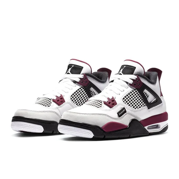 Air Jordan 4 Retro PSG White Neutral Grey - Image 5