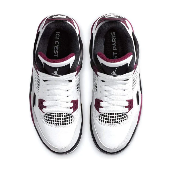 Air Jordan 4 Retro PSG White Neutral Grey - Image 4