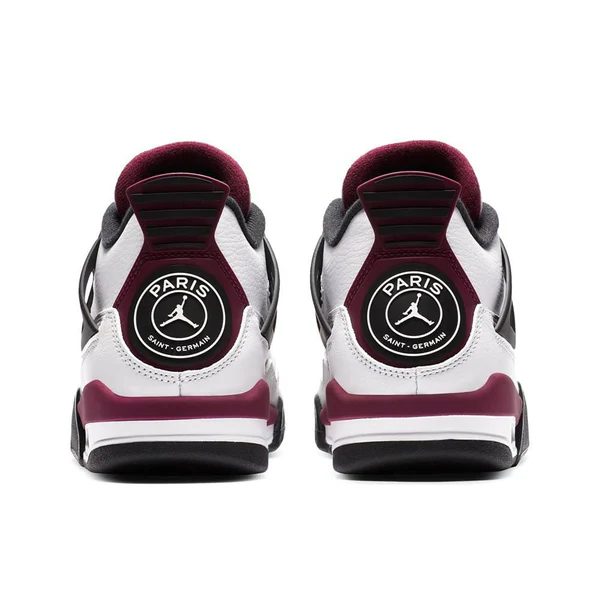 Air Jordan 4 Retro PSG White Neutral Grey - Image 3