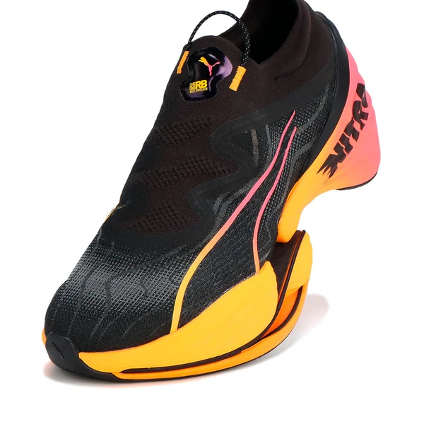 Puma Fast RB Nitro Elite Black & Sun Stream - Image 2