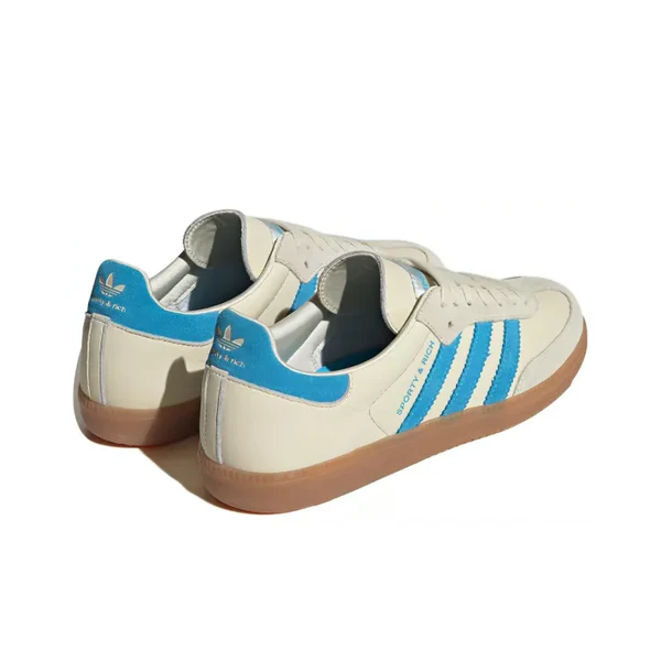 Sporty & Rich x Adidas Samba OG Rich Cream Blue - Image 3