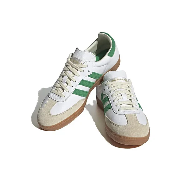 Sporty & Rich x Adidas Samba OG Rich White Green - Image 4