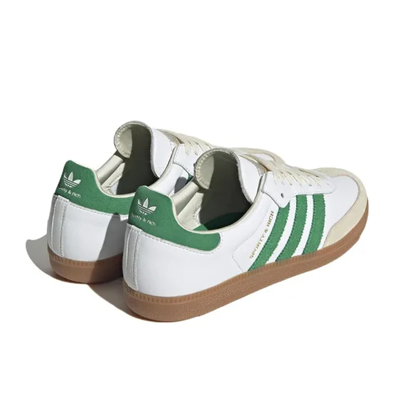 Sporty & Rich x Adidas Samba OG Rich White Green - Image 3