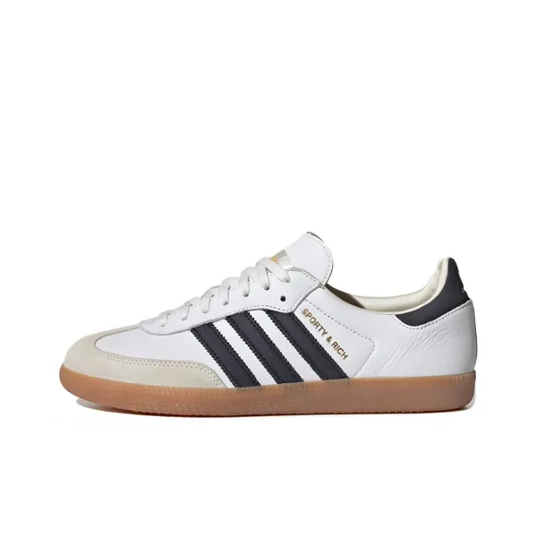 Sporty & Rich x Adidas Samba OG White Black - Image 4
