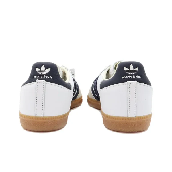 Sporty & Rich x Adidas Samba OG White Black - Image 3