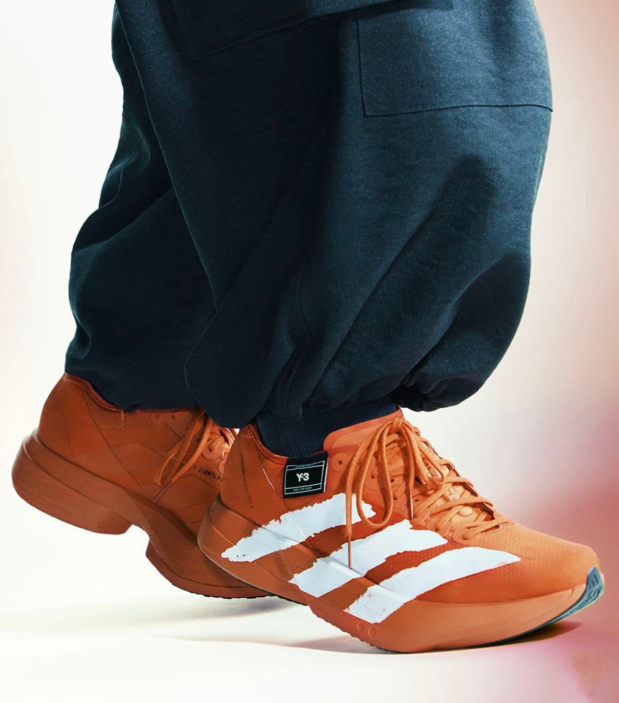 Adidas Adizero Y-3 PRO 4 Orange - Image 3