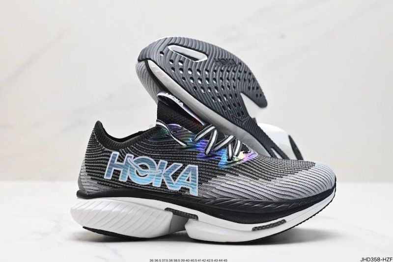 Hoka Cielo X1 Black & White - Image 2