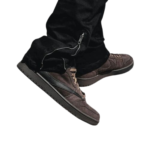 Jordan x Travis Scott Air Jordan 1 Low OG "Velvet Brown" - Image 4