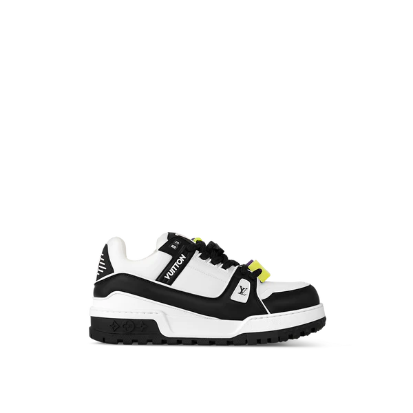 Louis Vuitton Trainer Maxi Black White Sneaker