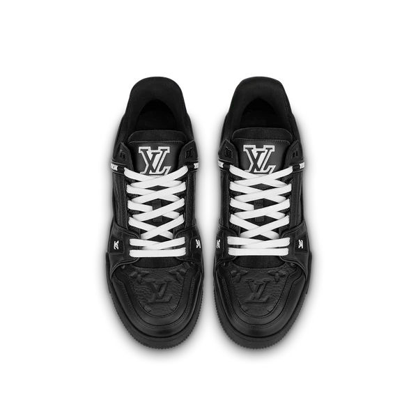 Louis Vuitton Black Trainer - Image 3