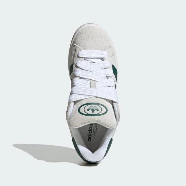 Adidas Campus 00s Crystal White Dark Green - Image 3